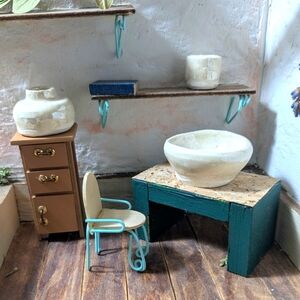 Miniature Pottery Set 3 Count